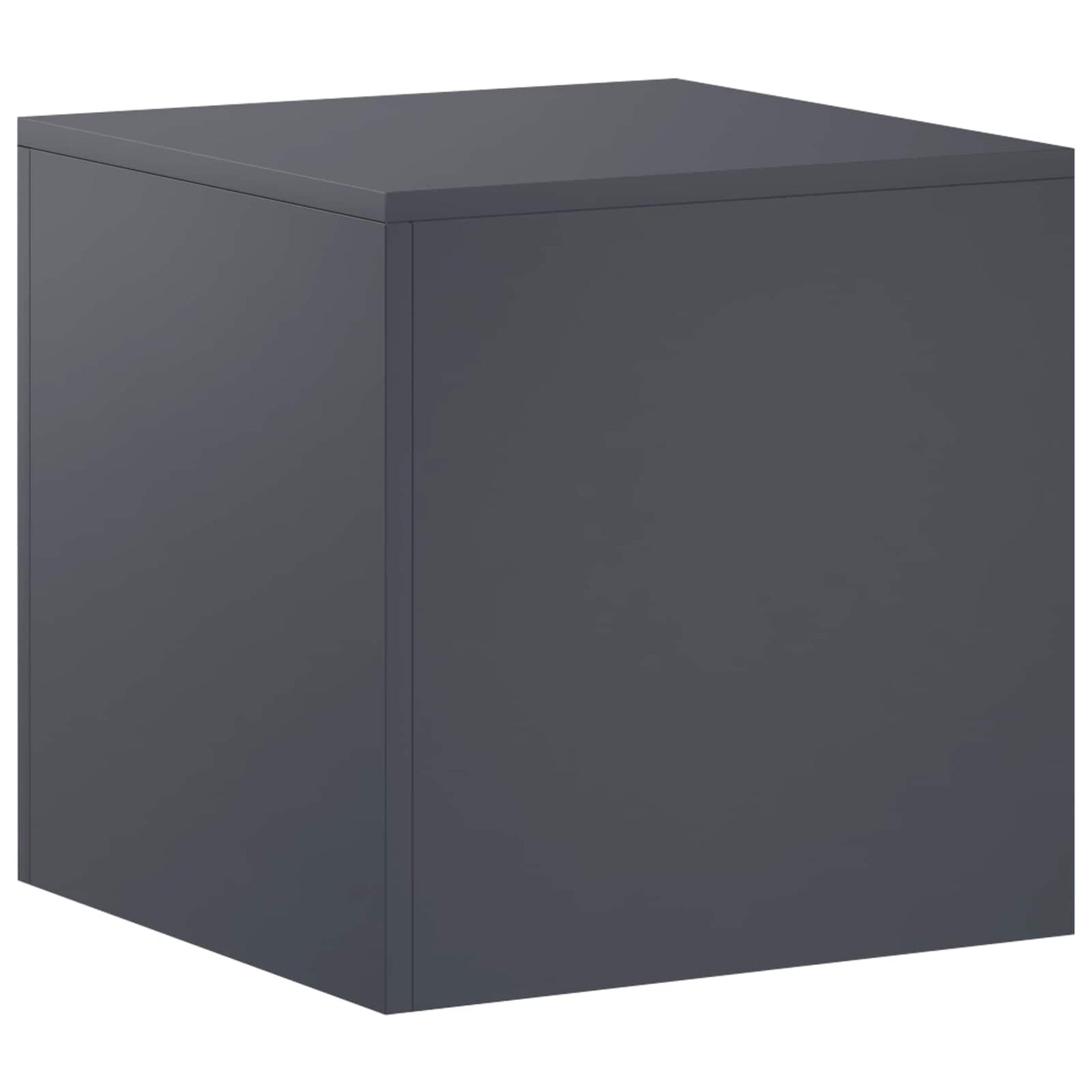 vidaXL Plant Stand Anthracite 40 x 40 x 40 cm Stainless Steel