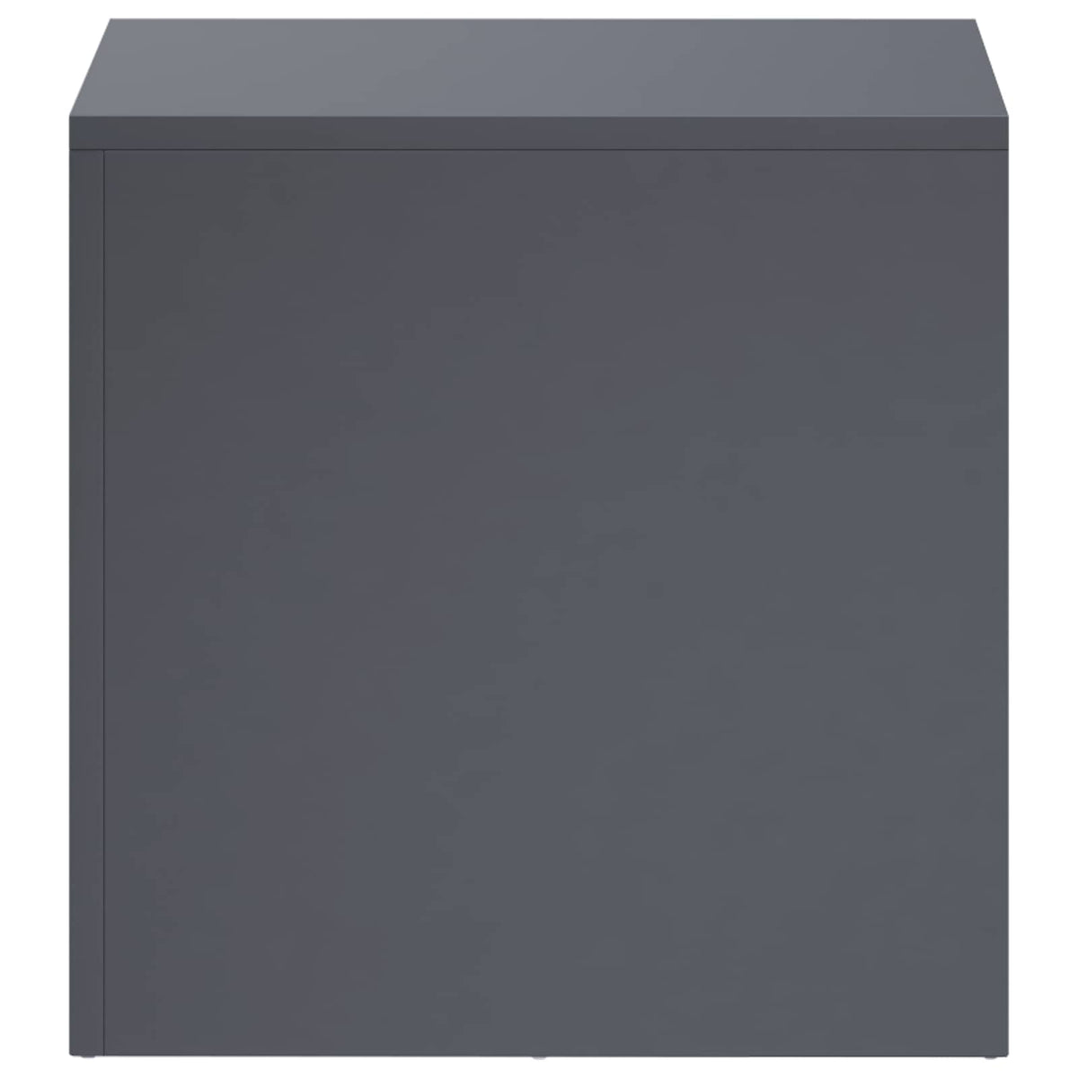 vidaXL Plant Stand Anthracite 40 x 40 x 40 cm Stainless Steel