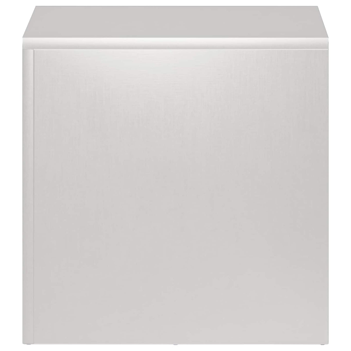 vidaXL Plant Stand Silver 40 x 40 x 40 cm Steel