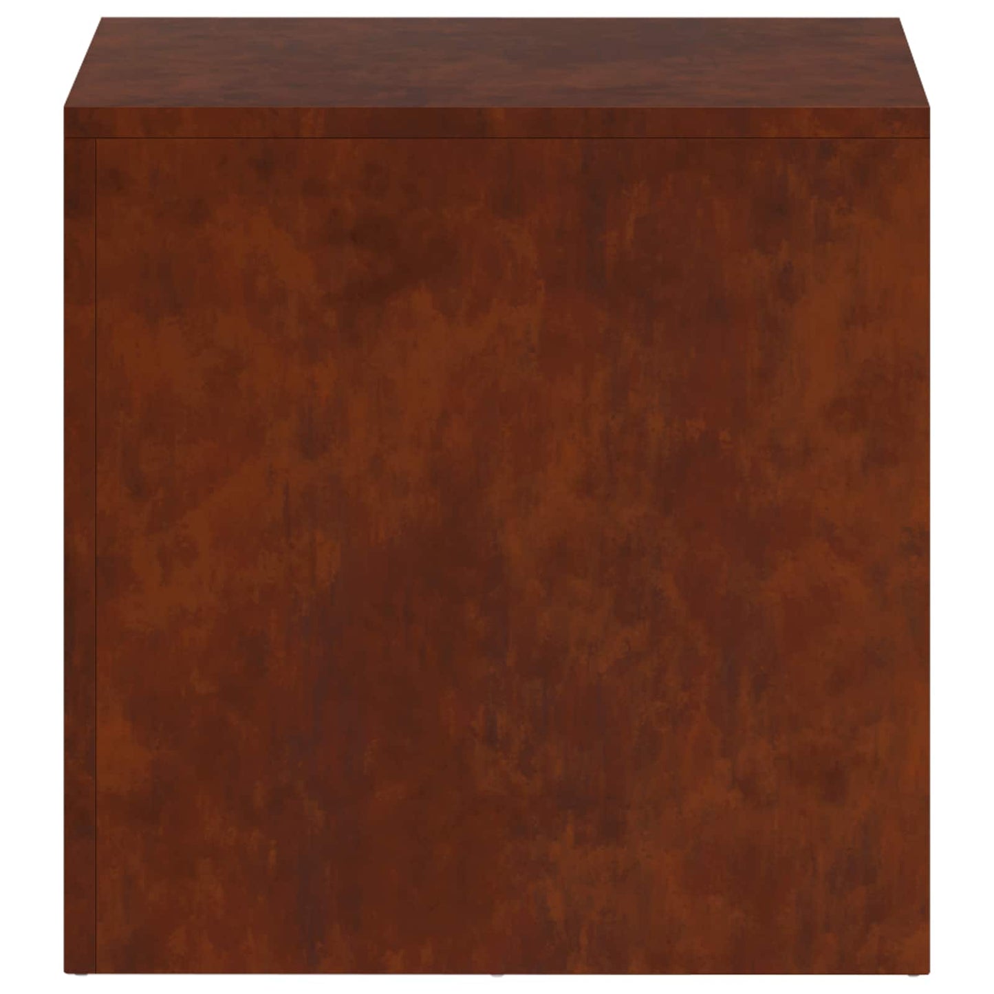 vidaXL Plant Stand Rusty 40 x 40 x 40 cm Weathering Steel