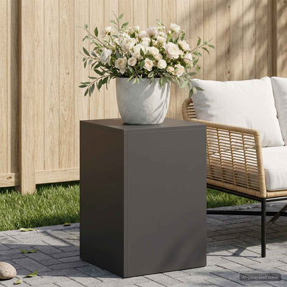 vidaXL Plant Stand Black 40 x 40 x 60 cm Steel