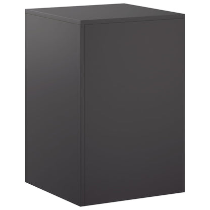 vidaXL Plant Stand Black 40 x 40 x 60 cm Steel