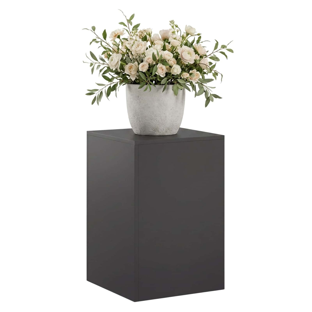 vidaXL Plant Stand Black 40 x 40 x 60 cm Steel