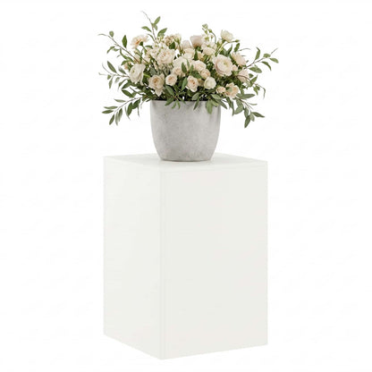 vidaXL Plant Stand White 40 x 40 x 60 cm Steel