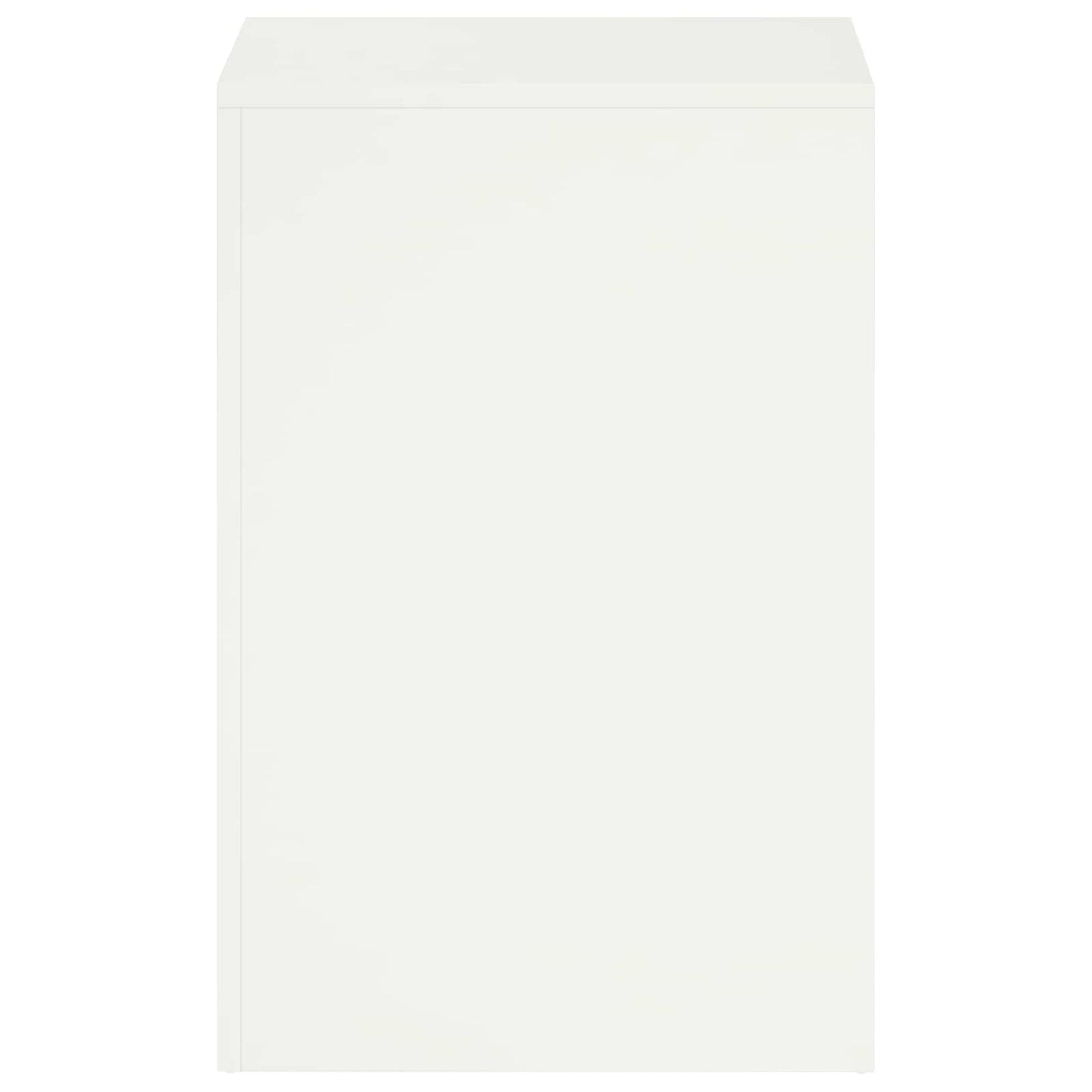 vidaXL Plant Stand 2 pcs White 40 x 40 x 60 cm Steel