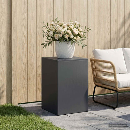 vidaXL Plant Stand Anthracite 40 x 40 x 60 cm Stainless Steel