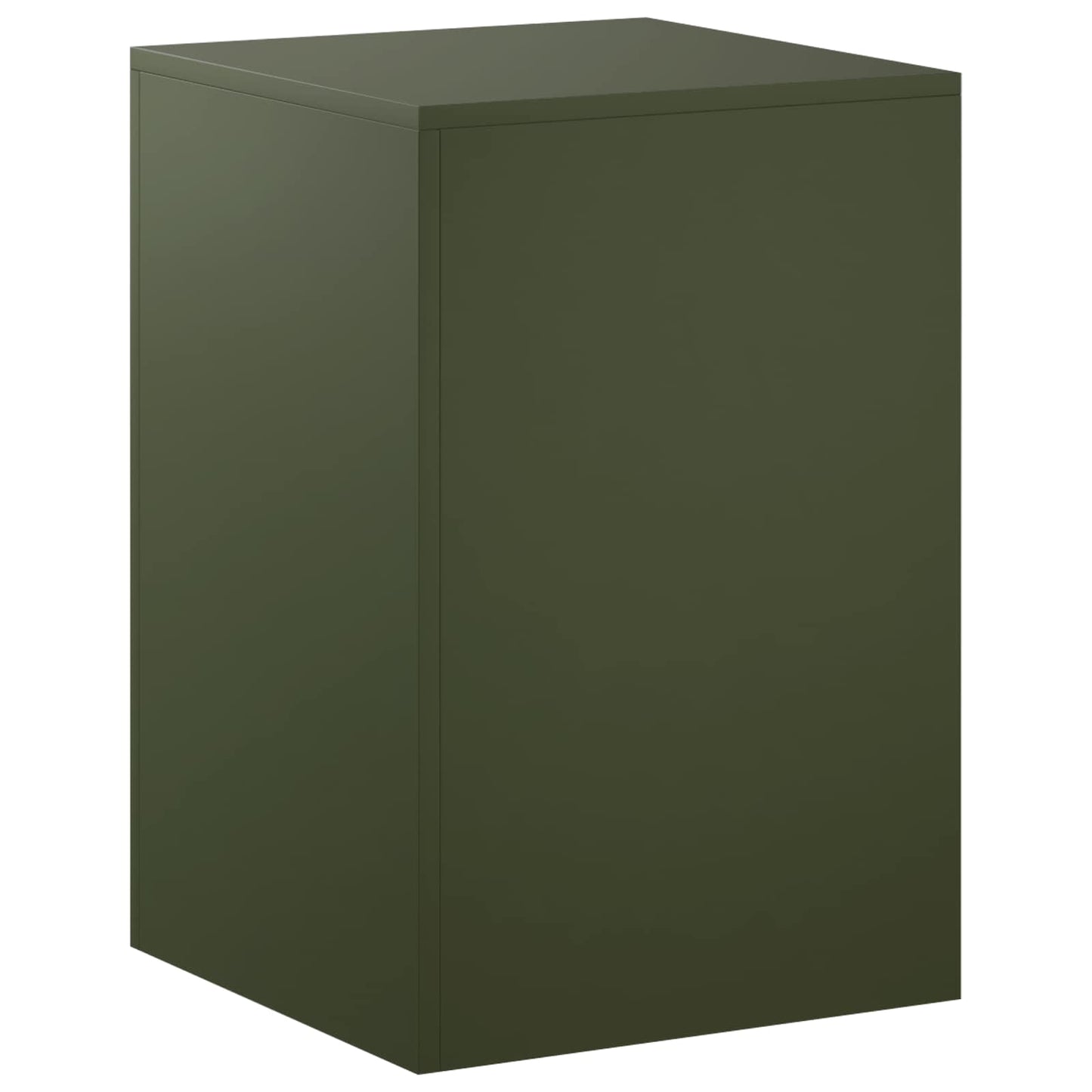 vidaXL Plant Stand Olive Green 40 x 40 x 60 cm Weathering Steel