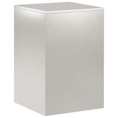 vidaXL Plant Stand Silver 40 x 40 x 60 cm Steel