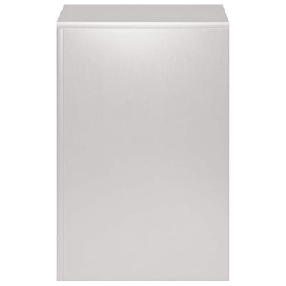 vidaXL Plant Stand Silver 40 x 40 x 60 cm Steel