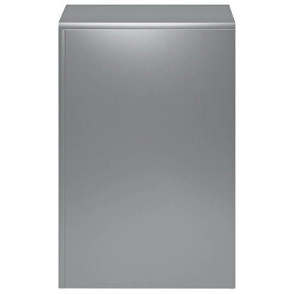 vidaXL Plant Stand 2 pcs Silver 40 x 40 x 60 cm Stainless Steel