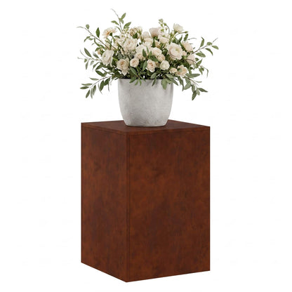 vidaXL Plant Stand Rusty 40 x 40 x 60 cm Weathering Steel