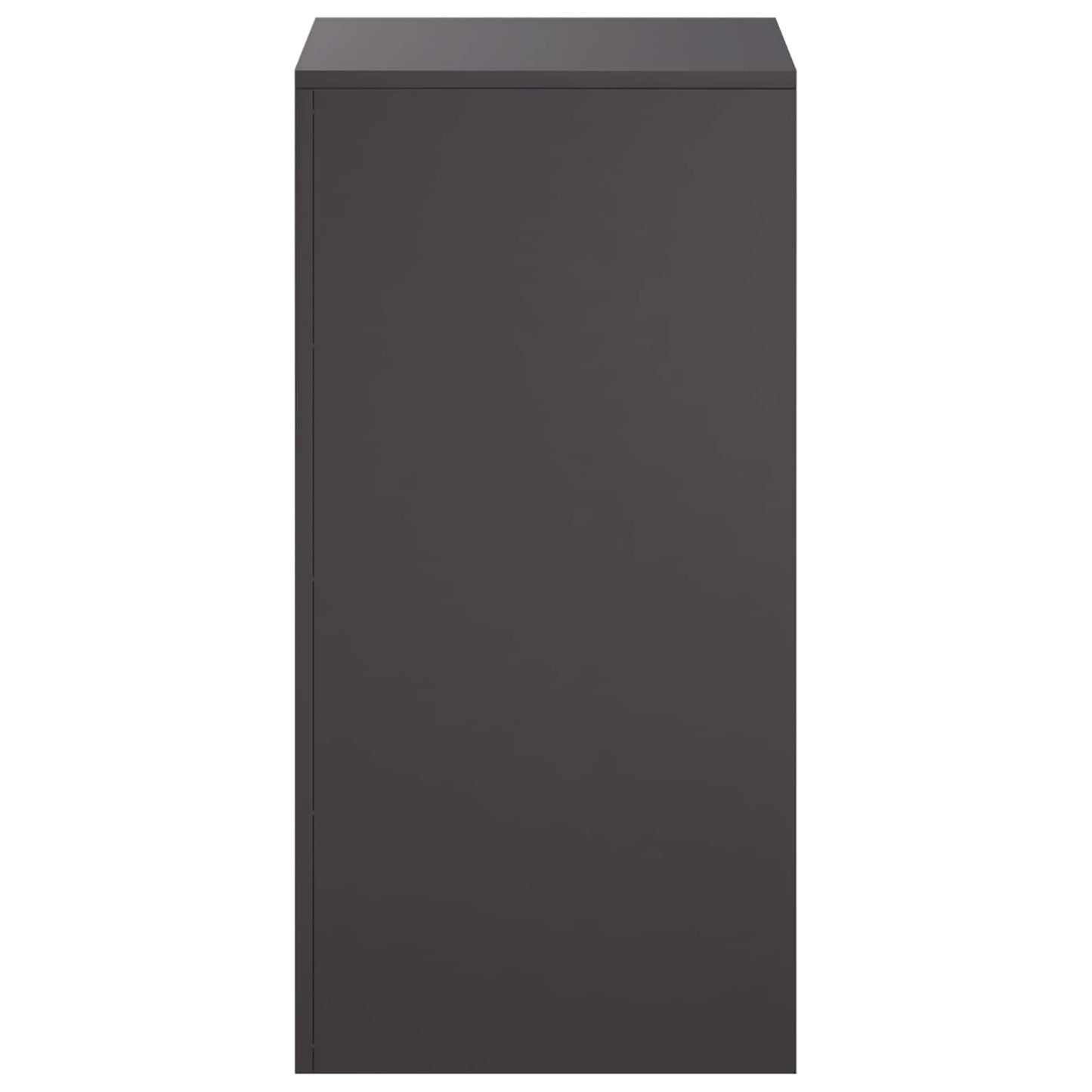vidaXL Plant Stand Black 40 x 40 x 80 cm Steel