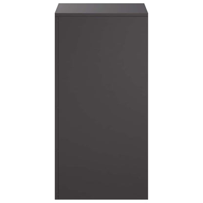 vidaXL Plant Stand Black 40 x 40 x 80 cm Steel