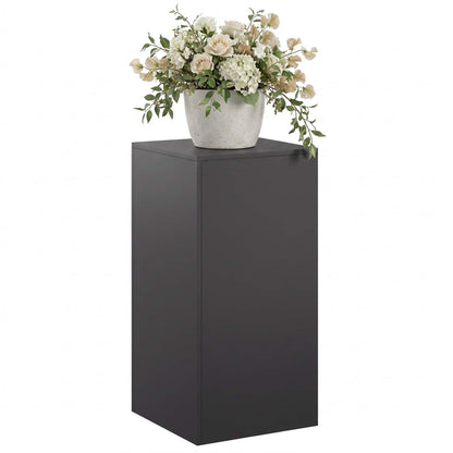 vidaXL Plant Stand Black 40 x 40 x 80 cm Steel