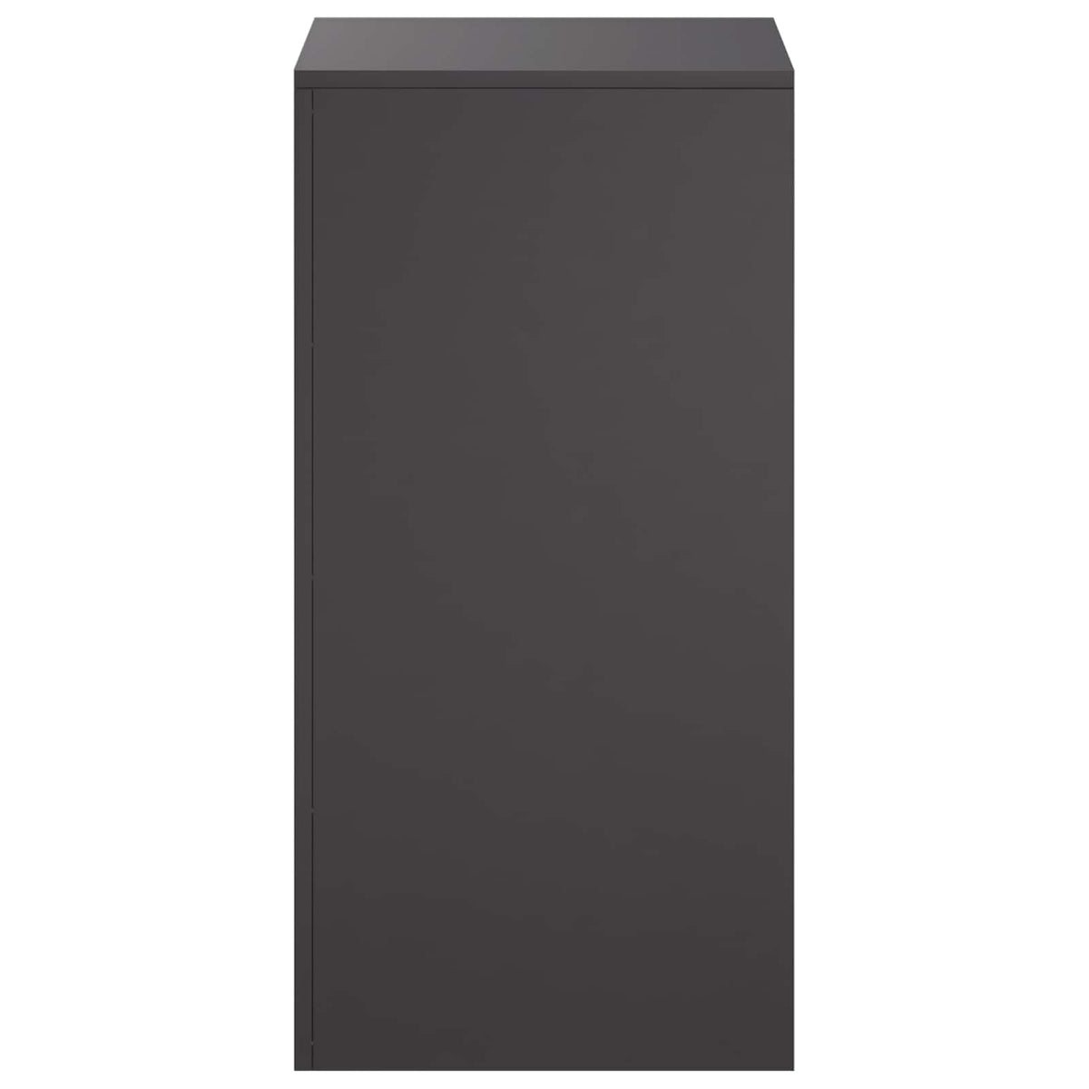 vidaXL Plant Stand 2 pcs Black 40 x 40 x 80 cm Steel