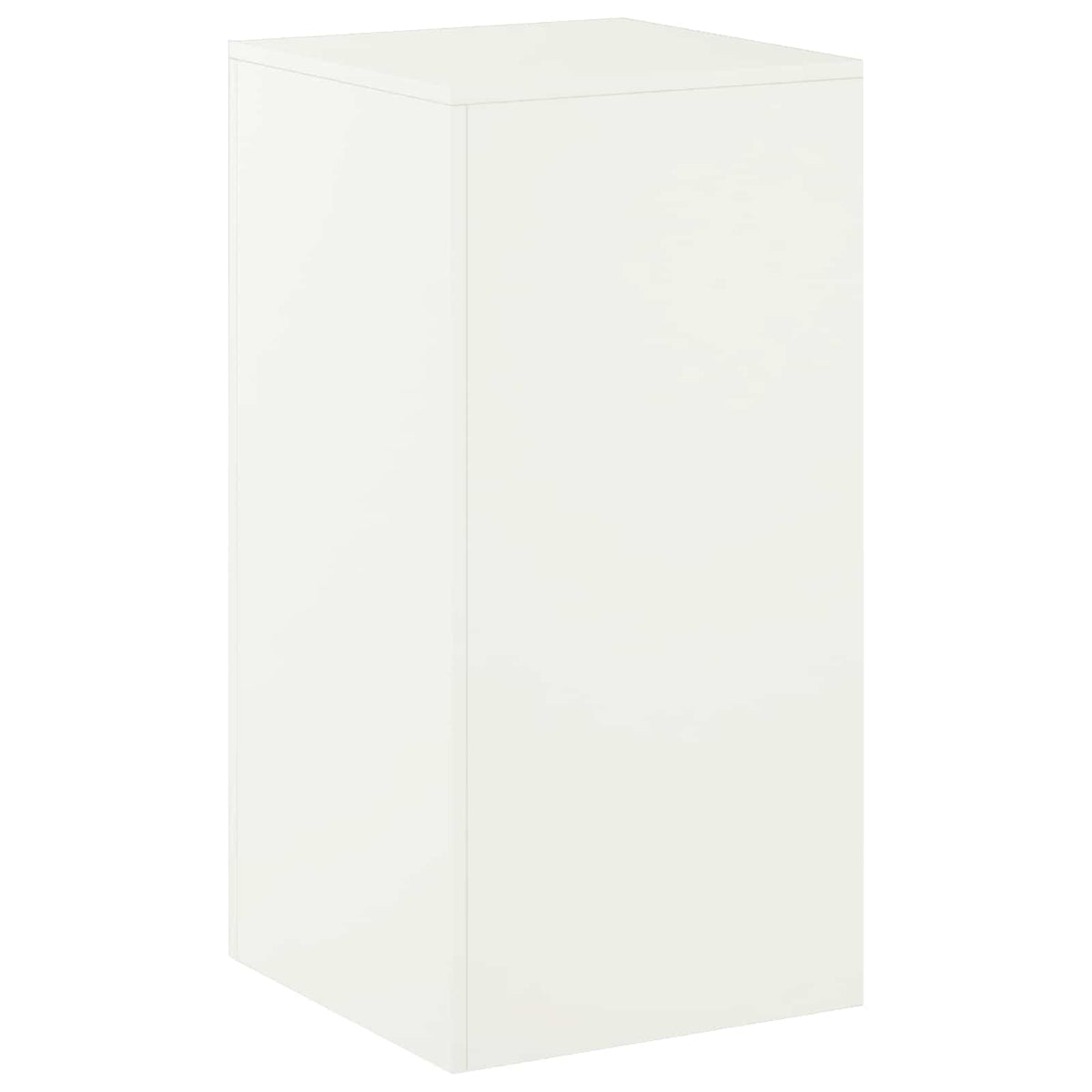vidaXL Plant Stand White 40 x 40 x 80 cm Steel