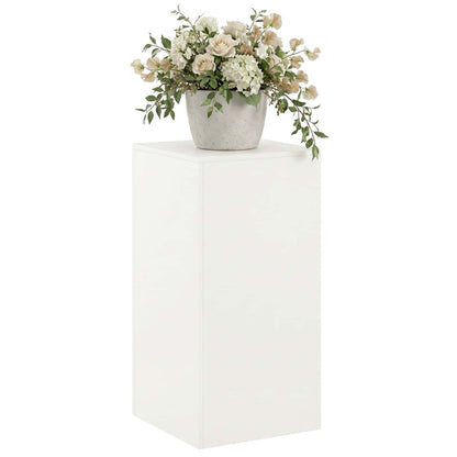vidaXL Plant Stand White 40 x 40 x 80 cm Steel
