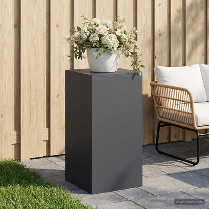 vidaXL Plant Stand Anthracite 40 x 40 x 80 cm Stainless Steel