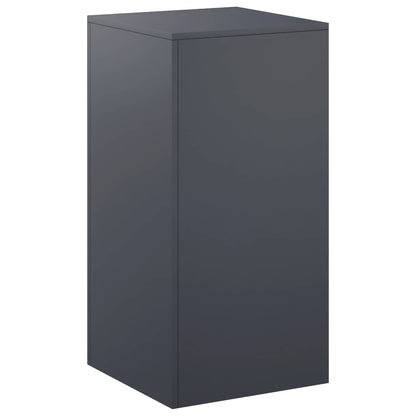 vidaXL Plant Stand Anthracite 40 x 40 x 80 cm Stainless Steel