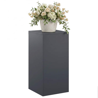 vidaXL Plant Stand Anthracite 40 x 40 x 80 cm Stainless Steel