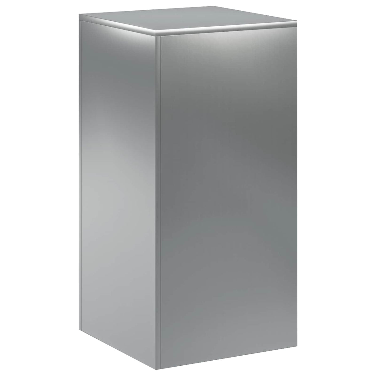 vidaXL Plant Stand Silver 40 x 40 x 80 cm Steel