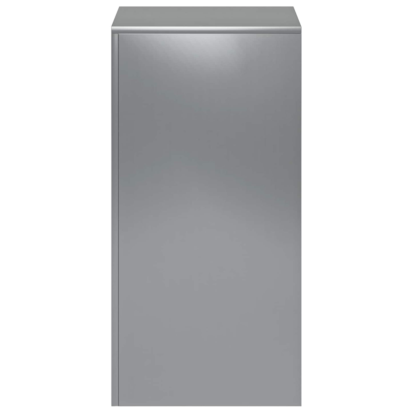 vidaXL Plant Stand Silver 40 x 40 x 80 cm Steel
