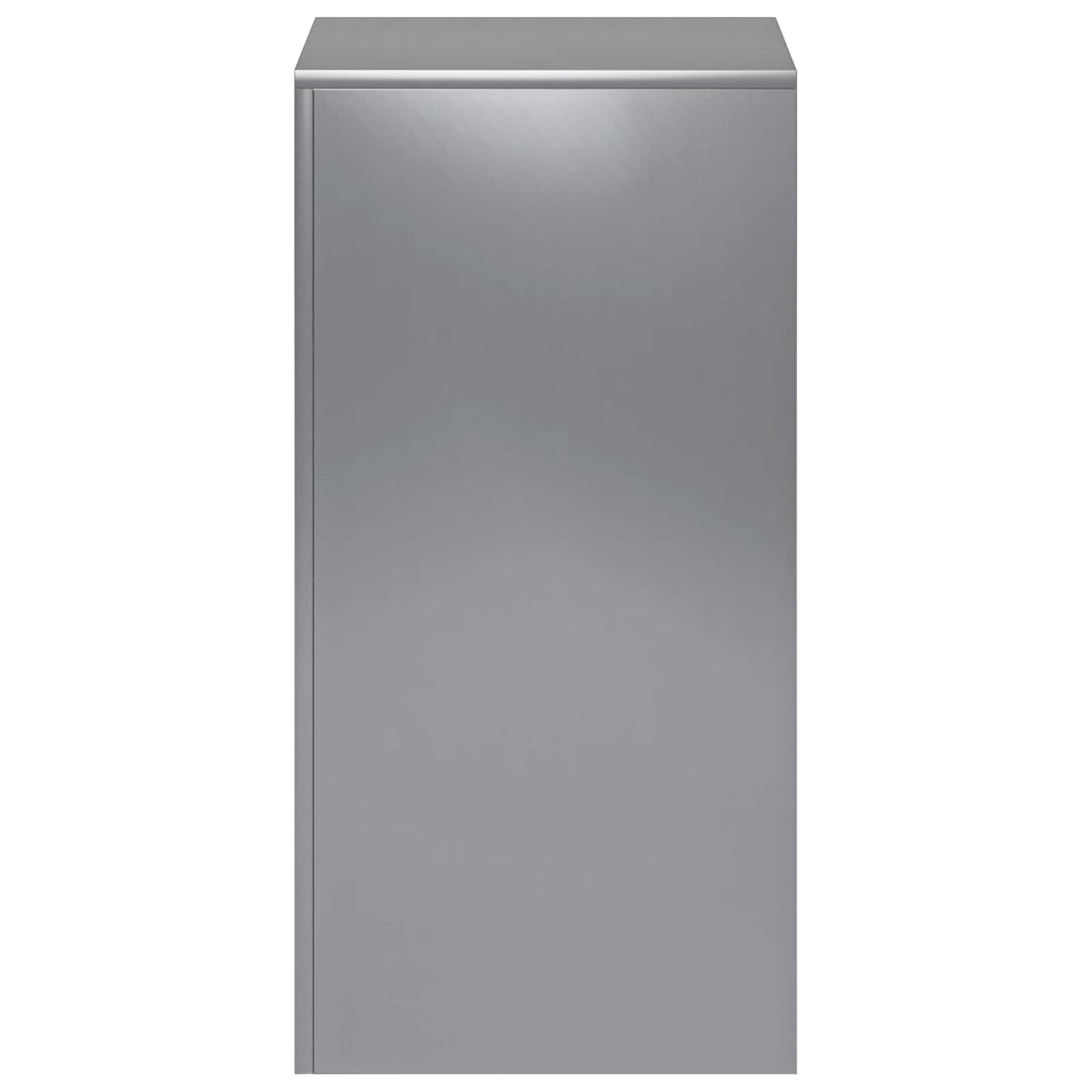 vidaXL Plant Stand 2 pcs Silver 40 x 40 x 80 cm Stainless Steel