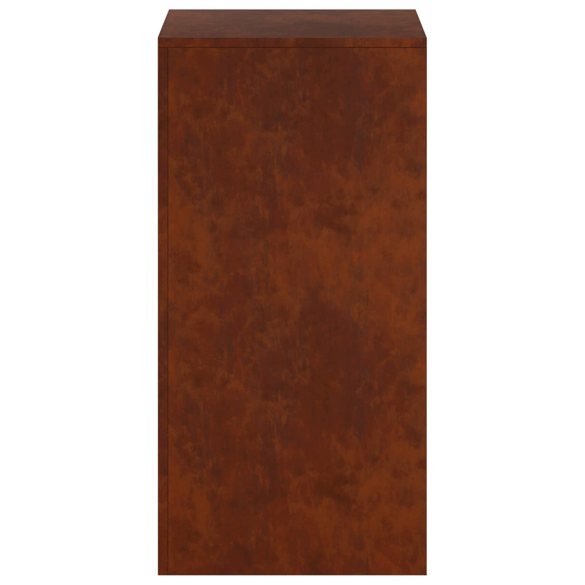 vidaXL Plant Stand 2 pcs Rusty 40 x 40 x 80 cm Weathering Steel