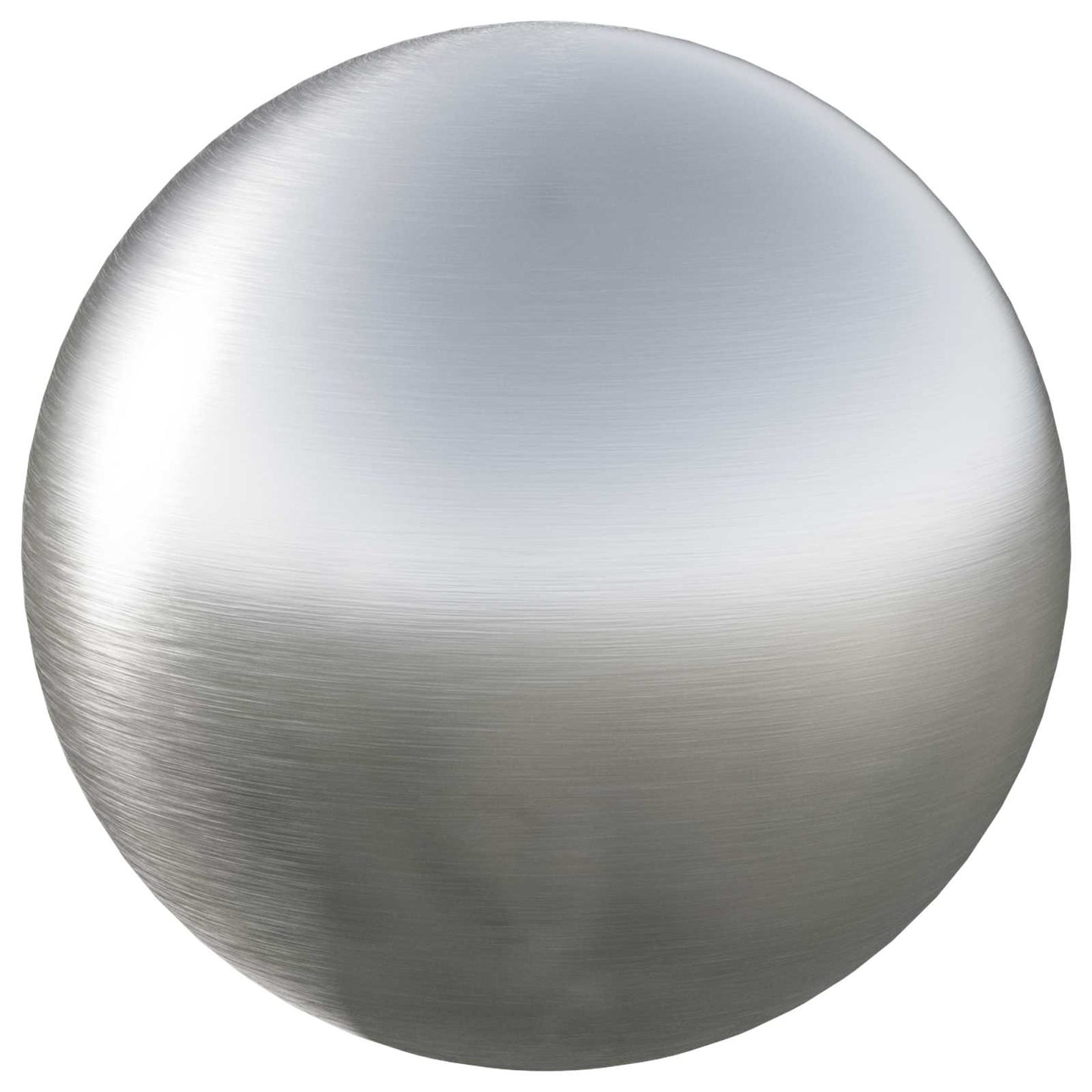 vidaXL Brushed Ball 4 pcs Ø 10 cm Silver Stainless Steel 201