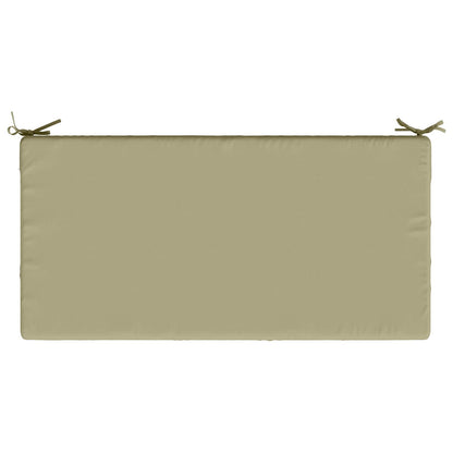 vidaXL Seat Cushion SOEST 100% Polyester Light green 120 x 80 x 15 cm