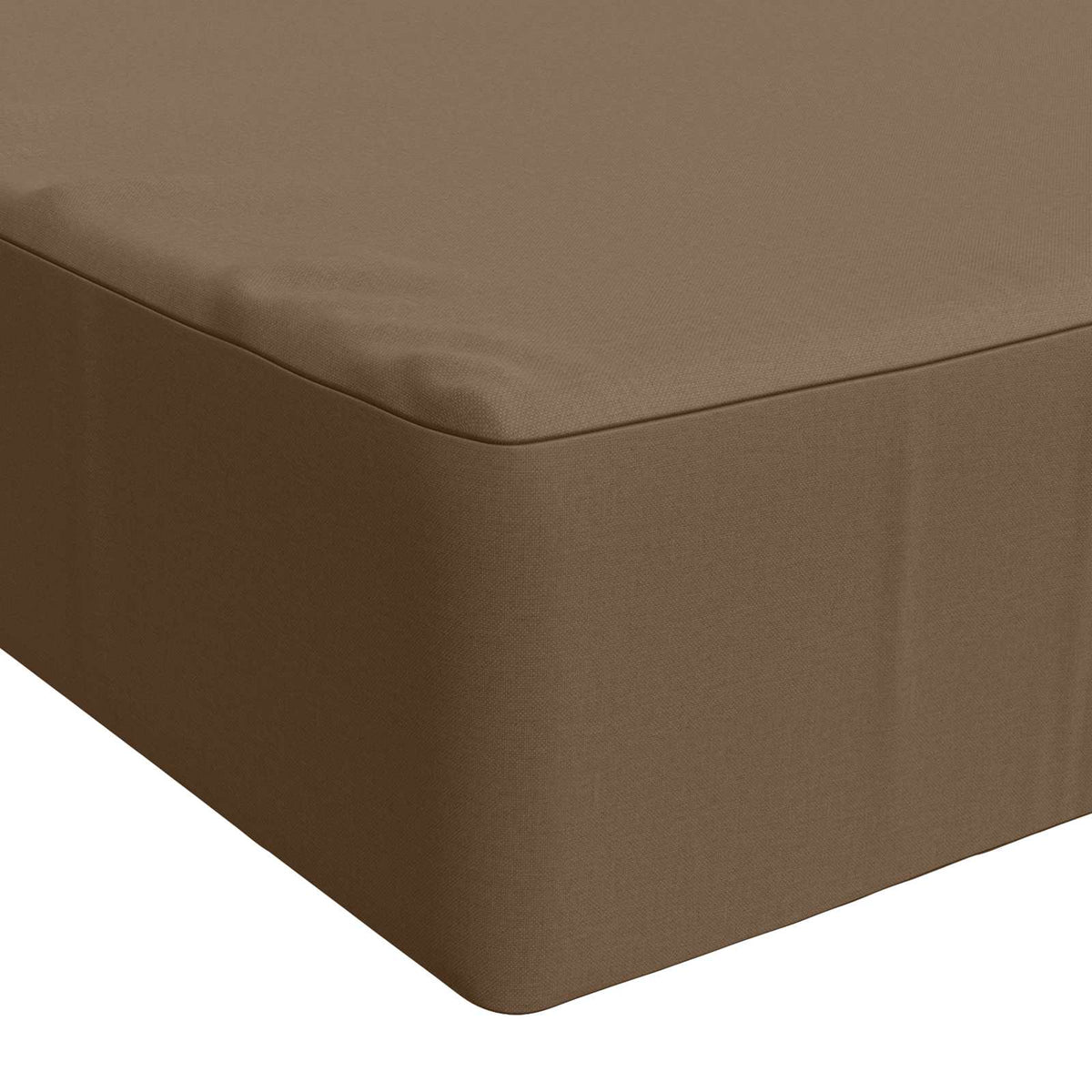 vidaXL Seat Cushion SOEST 100% Polyester Taupe 120 x 80 x 15 cm