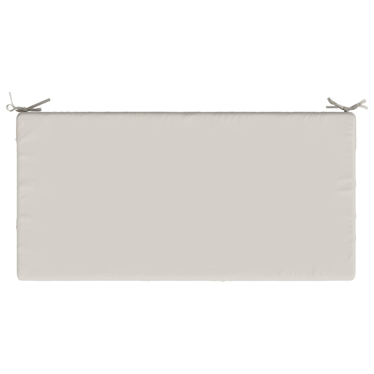 vidaXL Seat Cushion SOEST 100% Polyester White 120 x 80 x 15 cm