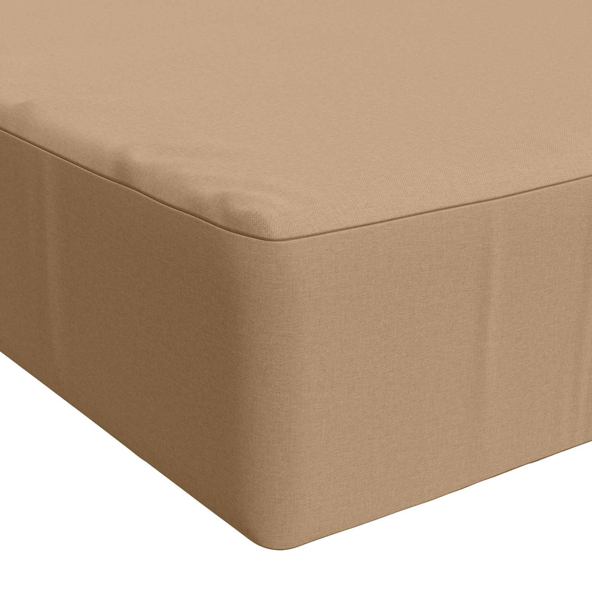 vidaXL Seat Cushion SOEST 100% Polyester Sand 120 x 80 x 15 cm