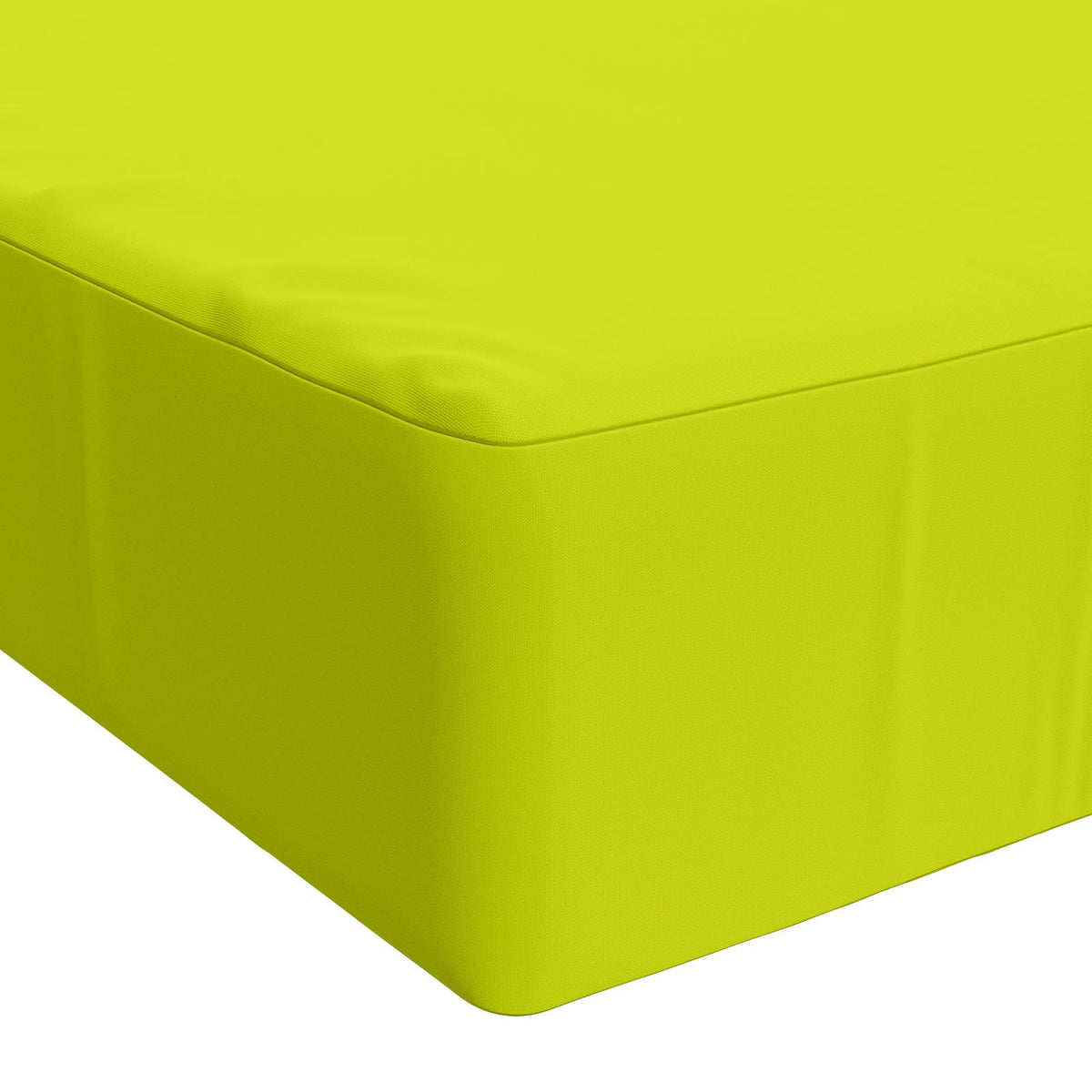 vidaXL Seat Cushion SOEST 100% Polyester Bright green 120 x 80 x 15 cm