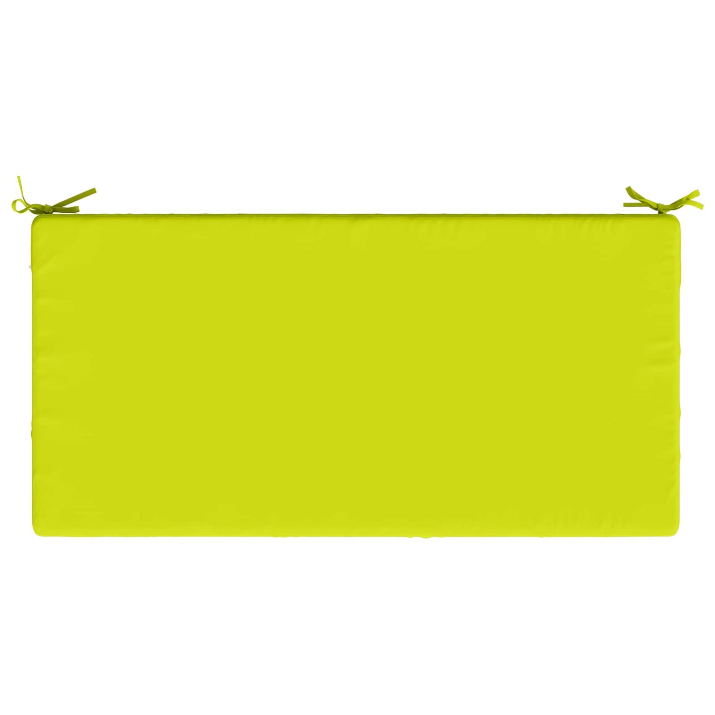 vidaXL Seat Cushion SOEST 100% Polyester Bright green 120 x 80 x 15 cm