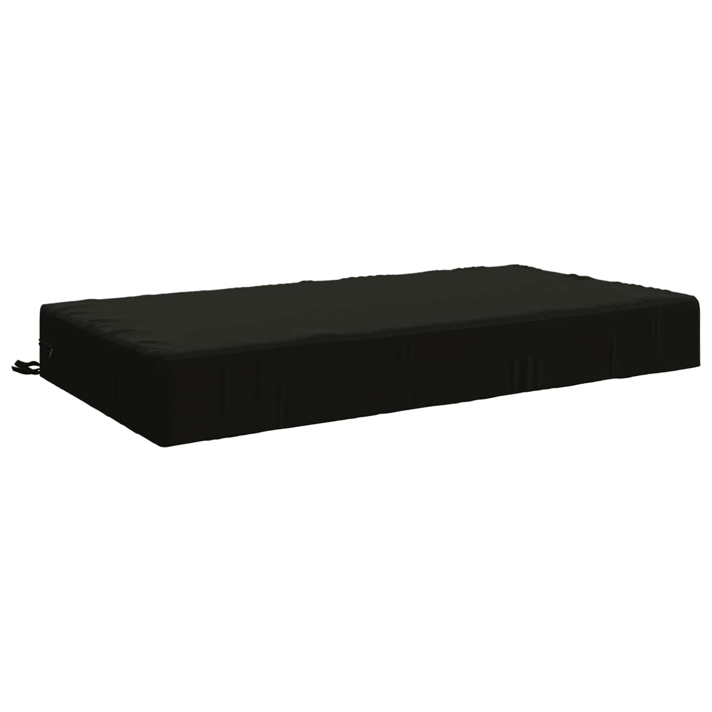 vidaXL Seat Cushion SOEST 100% Polyester Black 120 x 80 x 15 cm