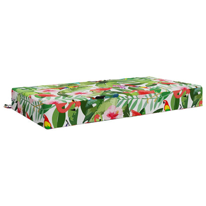 vidaXL Seat Cushion SOEST 100% Polyester Multicolour 120 x 80 x 15 cm