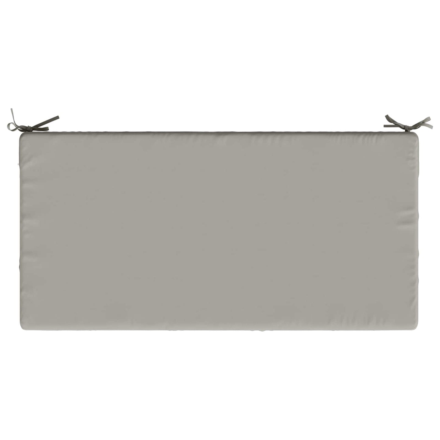 vidaXL Seat Cushion SOEST 100% Polyester Grey 120 x 80 x 15 cm