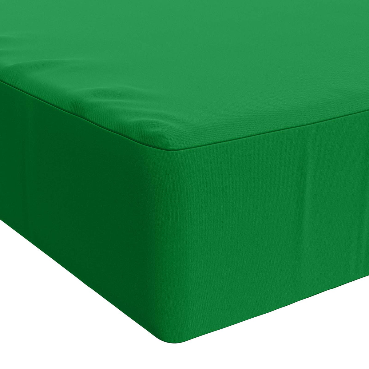 vidaXL Seat Cushion SOEST 100% Polyester Green 120 x 80 x 15 cm