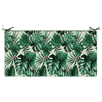 vidaXL Seat Cushion SOEST 100% Polyester Leaf pattern 120 x 80 x 15 cm