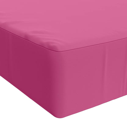 vidaXL Seat Cushion SOEST 100% Polyester Pink 120 x 80 x 15 cm