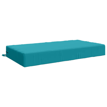 vidaXL Seat Cushion SOEST 100% Polyester Turquoise 120 x 80 x 15 cm