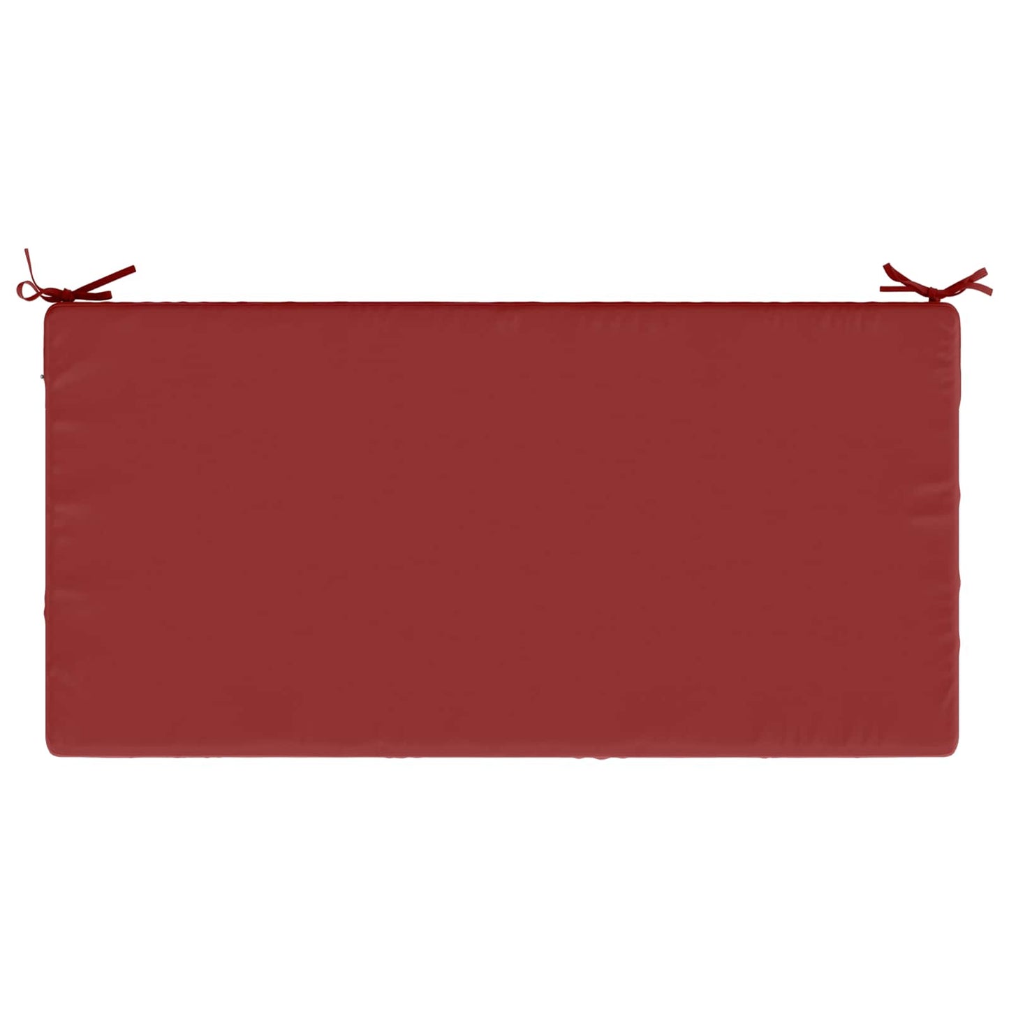 vidaXL Seat Cushion SOEST 100% Polyester Wine red 120 x 80 x 15 cm