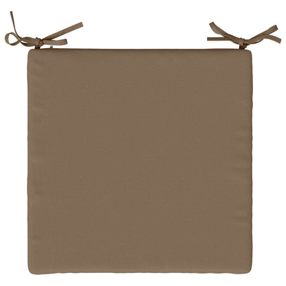 vidaXL 4-Piece Seat Cushions SOEST 4 pcs 100% Polyester Taupe