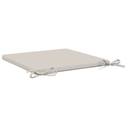 vidaXL 4-Piece Seat Cushions SOEST 4 pcs 100% Polyester White
