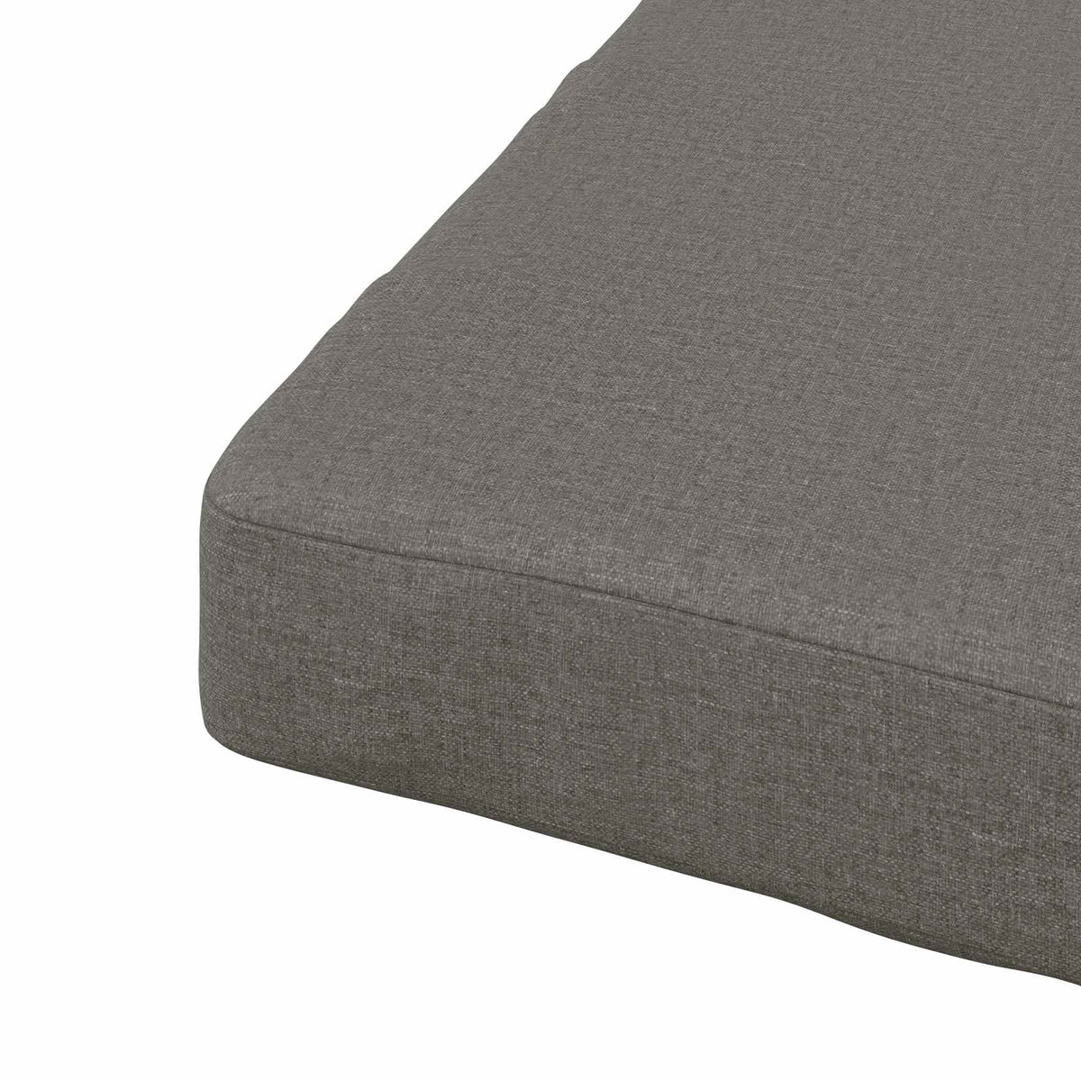 vidaXL Seat Cushions SOEST 4 pcs 100% Polyester Grey 40 x 40 x 3 cm