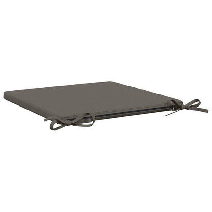 vidaXL 4-Piece Seat Cushions SOEST 4 pcs 100% Polyester Grey