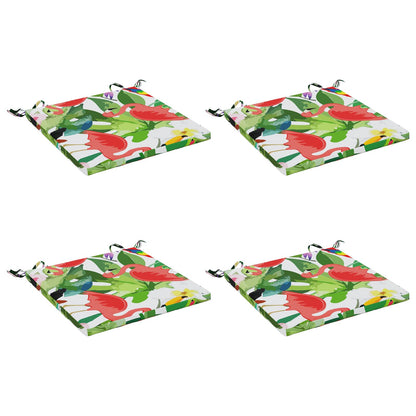 vidaXL 4-Piece Seat Cushions SOEST 4 pcs 100% Polyester Multicolour