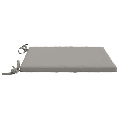 vidaXL 4-Piece Seat Cushions SOEST 4 pcs 100% Polyester Grey