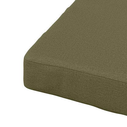 vidaXL 4-Piece Seat Cushions SOEST 4 pcs 100% Polyester Olive Green